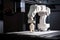 robot, printing small part using selective laser sintering technology