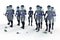 Robot Riot Police