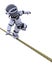 Robot on a tight rope