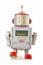 Robot vintage toy back