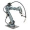 Robot welding concept. 3D rendering