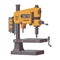 Robotic arm metal drill heavy industry factory