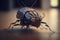 A robotic beetle, futuristic vision of the future