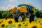 Robotic harvesting of sunflower crops. Mechanisms of the future