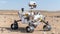 Robotic Rover Navigates Rugged Martian Terrain, Conducting In-Depth Scientific Investigations