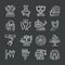 Robotic Surgery Icons