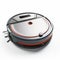 Robotic Vacuum Cleaner: 2d Illustration With Polished Surfaces