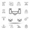 Robotics drone herbs outline icon. set of robotics illustration icons. signs, symbols can be used for web, logo, mobile app, UI,