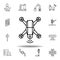 Robotics drone outline icon. set of robotics illustration icons. signs, symbols can be used for web, logo, mobile app, UI, UX