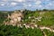 Rocamadour medieval village landscape view