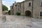 Rocca caramanico town in the majella mountain area of Abruzzo Italy