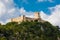 Rocca Janula fortress. Cassino, Italy. Centuries castle.