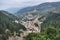 Rocca Pia L`Aquila, Abruzzi, Italy: panoramic view