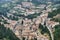 Rocca Pia L`Aquila, Abruzzi, Italy: panoramic view