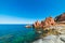 Rocce rosse shore in Sardinia