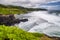 Roche qui pleure, Gris Gris Beach in Mauritius, aerial view