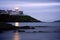 Roches Point Lighthouse in Cork at Dusk