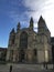 Rochester Cathedral on a partly sunny day in Kent, United Kingdom