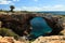 Rock arch in Cala Barques, Mallorca