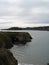 a rock arch on the north california coast