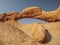 Rock arch in the Spitzkoppe National Park, Namibia.