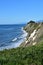 Rock Bluffs Along the Shore of Goleta California