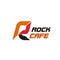 Rock cafe vector letter R icon