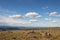 Rock cairn at the top of the world