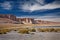 Rock cathedrals in Salar de Tara, Chile