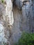 Rock cave limestone formation in filane ligure in italy