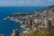 The rock the city of principaute of monaco and monte carlo in th