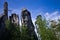 Rock climber, Rock Town Park, Adrspach, Czech Republic