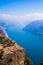 Rock crest in Norway, Pulpit Rock