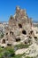 Rock cut cave houses, Goreme national park, Cappadocia Turkey