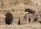 Rock cut tombs near Mortuary Temple of Hatshepsut