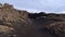 Rock fissure over the Mid Atlantic Ridge, where tectonic plates drift apart, near the Bridge Between Continents, Iceland.