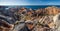 Rock formation at the Bay of Fires in Tasmania, Australia