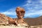 Rock formation called Copa del Mondo or World Cup in the Bolivean altiplano - Potosi Department, Bolivia