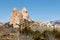 A rock formation in the City of Rocks National Monument.