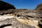 Rock formation coastline at Nusa Penida island