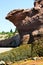 Rock formation created by tidal erosion at St. Martins in New Brunswick, Canada - Travel Destination