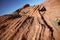 Rock formation at the Horseshoe bend in Utah, USA