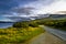 Rock Formation Old Man Storr In Scenic Landscape With Road On The Isle Of Skye In Scotland