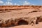 Rock formation of Praia do Amor near Pipa, Brazil