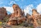 Rock formation at the Stadsaal Caves in the Cederberg Mountains