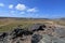 Rock Formations and Arid Dry Aruban Landscape