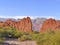 Rock formations in the Canon Del Inca