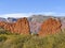 Rock formations in the Canon Del Inca