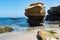 Rock Formations and Cliffside Erosion in La Jolla, California