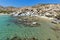 Rock formations in kolymbithres beach, Paros island, Cyclades